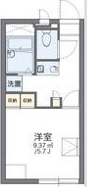 レオパレス東本町IIの間取り