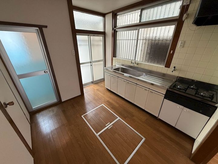 兵庫県尼崎市大庄北5丁目(一戸建)の賃貸物件のキッチン