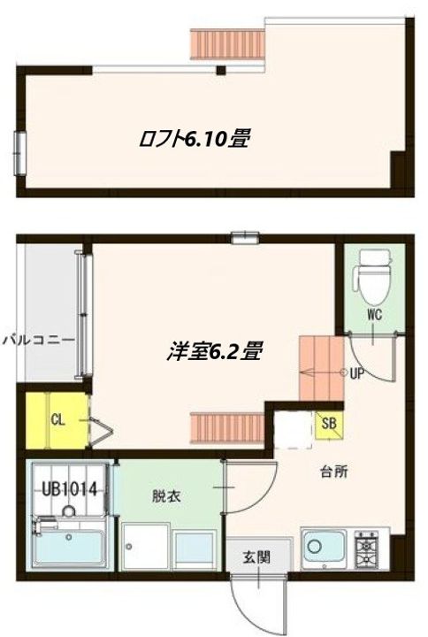 The M 宝塚の間取り