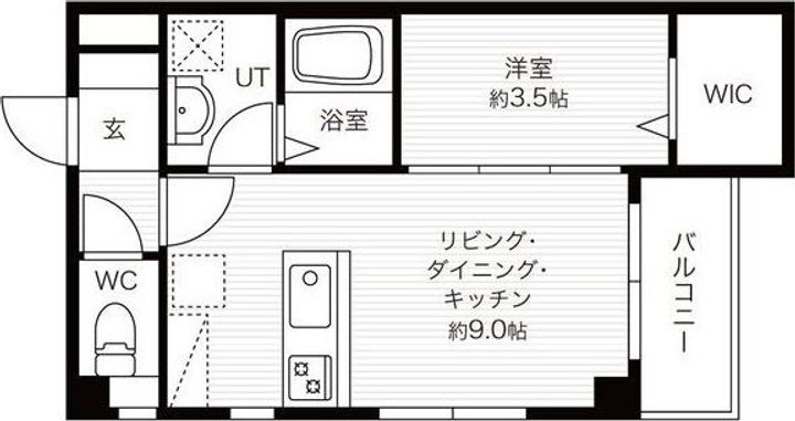 CoLaBo西宮中央の間取り