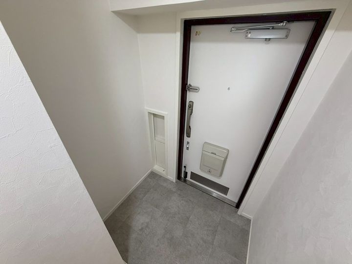 下の森住宅の玄関