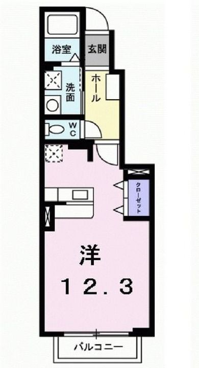 サウスサイド パレスの間取り