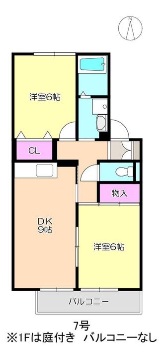 アムールたかはしの間取り
