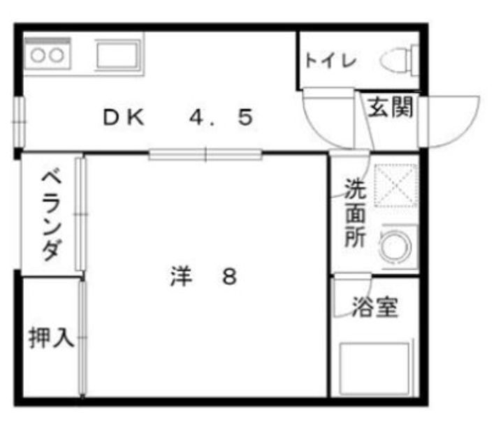 ガーデンパレスの間取り