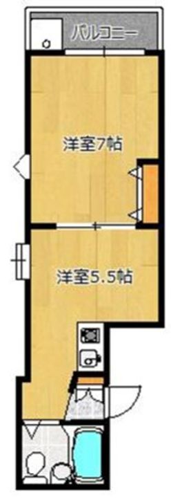 GYM清水が丘の間取り