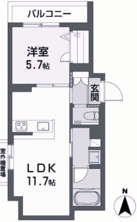 Avenir旭ヶ丘の間取り