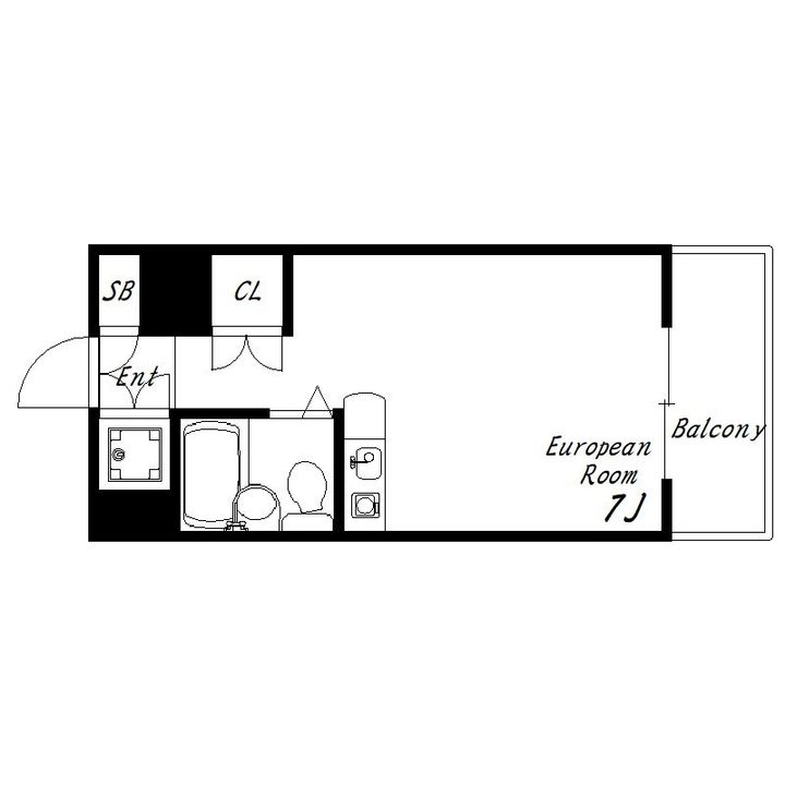 滝の茶屋ヤングパレスの間取り