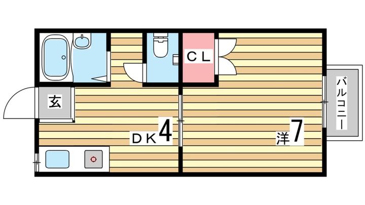メゾンドジュールの間取り