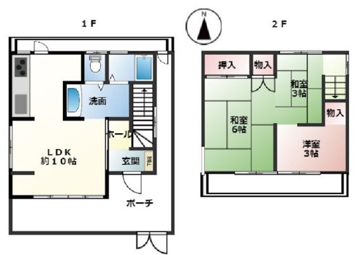 兵庫県神戸市垂水区馬場通(一戸建)の賃貸物件の間取り