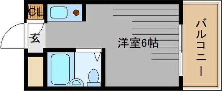 黒田第二ビルの間取り