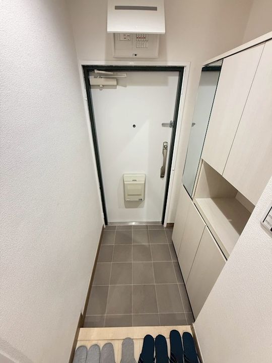 高尾台ハイツの玄関