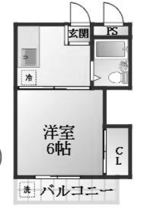 ドミトリー板宿の間取り
