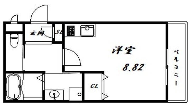 ジーメゾン妙法寺の間取り