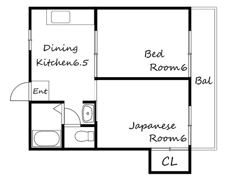 ハイツ高丸の間取り