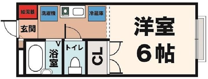 メゾンマーメイドの間取り