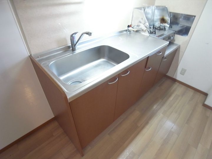 ピュアコートシミズのキッチン