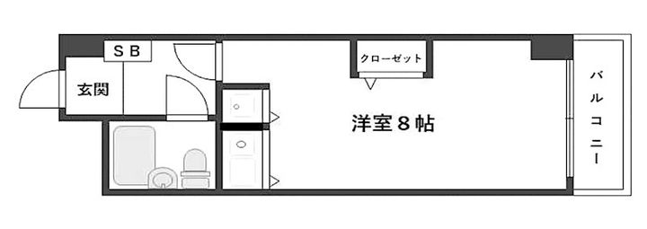 ロイヤルハイツつかしんの間取り