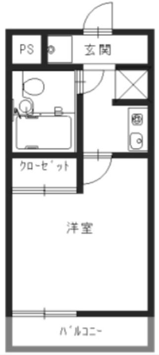 ハイツ中野の間取り