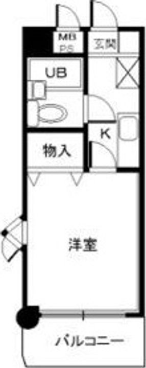 クレストJ塚口の間取り