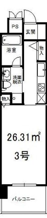 ルナコート塚本の間取り