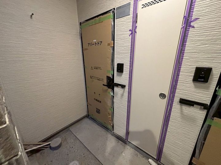 フジパレス尼崎東難波III番館の玄関
