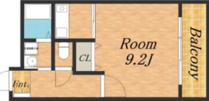 レフィナード西台の間取り