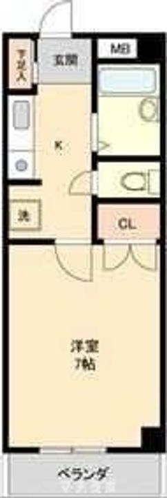 Kコート観月の間取り