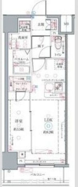 クレヴィスタ名古屋上前津の間取り