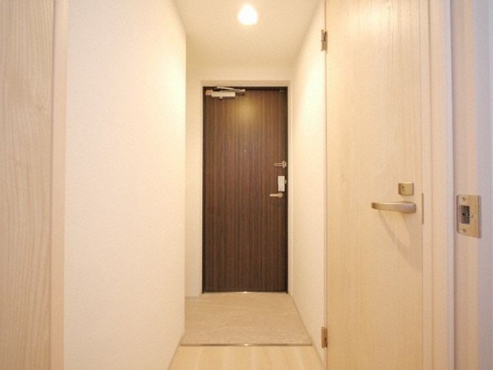 北海道札幌市豊平区西岡四条8丁目(マンション)の賃貸物件202の玄関