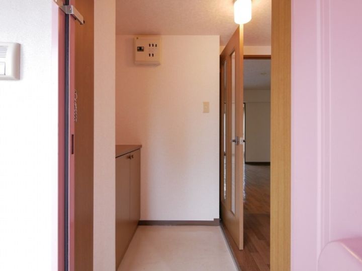 北海道札幌市南区石山東7丁目(マンション)の賃貸物件205の玄関