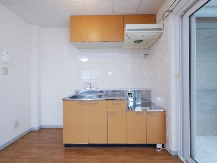 北海道札幌市東区北二十条東2丁目(アパート)の賃貸物件101のキッチン