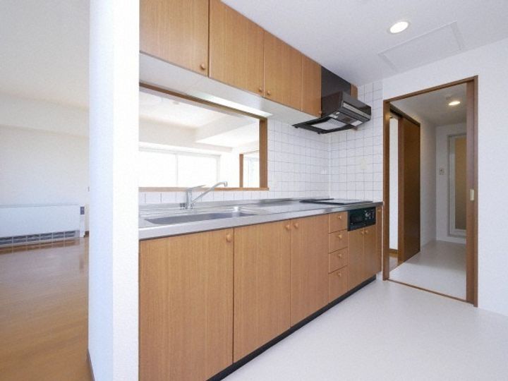 北海道札幌市東区北十六条東4丁目(マンション)の賃貸物件402のキッチン
