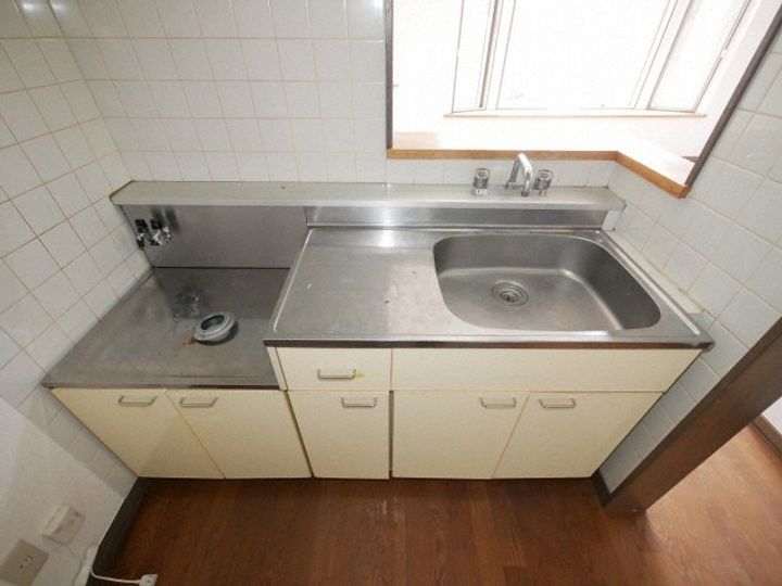 北海道札幌市豊平区月寒東三条3丁目(アパート)の賃貸物件302のキッチン
