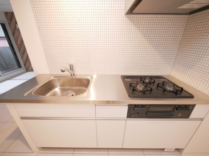 北海道札幌市手稲区手稲本町一条1丁目(マンション)の賃貸物件101のキッチン