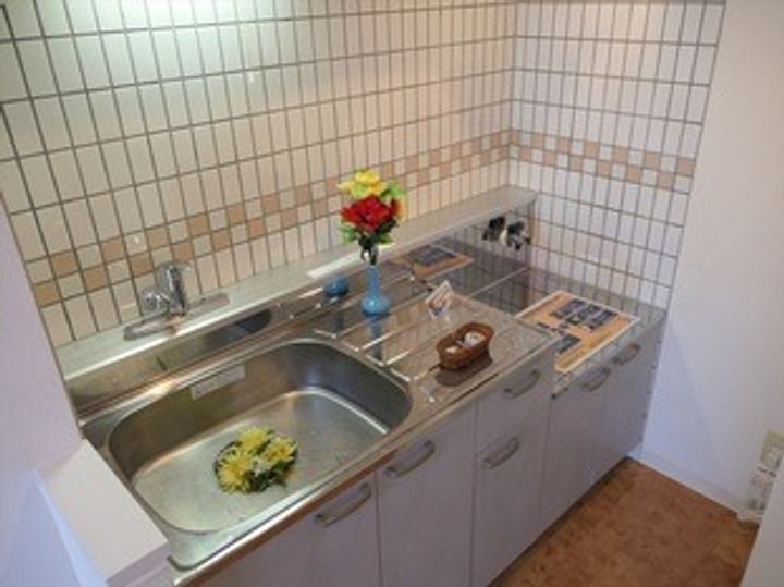 北海道札幌市中央区南三条東3丁目(マンション)の賃貸物件のキッチン