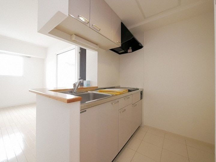 北海道札幌市中央区北二条東1丁目(マンション)の賃貸物件のキッチン