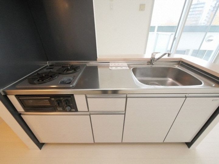 北海道札幌市東区北八条東6丁目(マンション)の賃貸物件302のキッチン