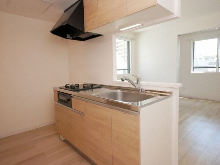 北海道札幌市中央区北八条西24丁目(マンション)の賃貸物件301のキッチン