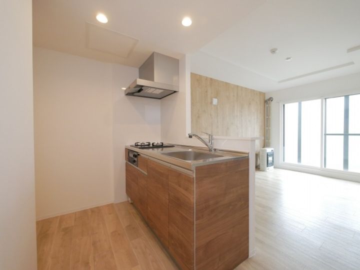 北海道札幌市白石区本郷通8丁目北(マンション)の賃貸物件102のキッチン