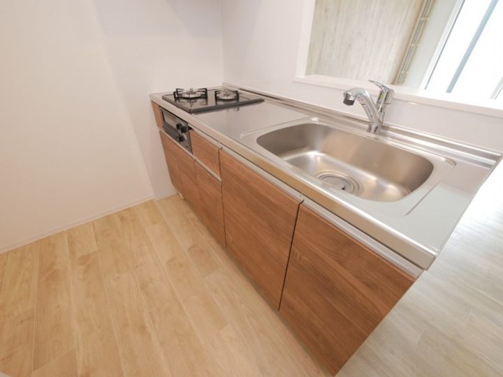 北海道札幌市白石区本郷通8丁目北(マンション)の賃貸物件102のキッチン