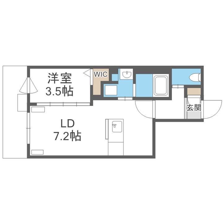 北海道札幌市中央区南四条西11丁目(マンション)の賃貸物件306の間取り