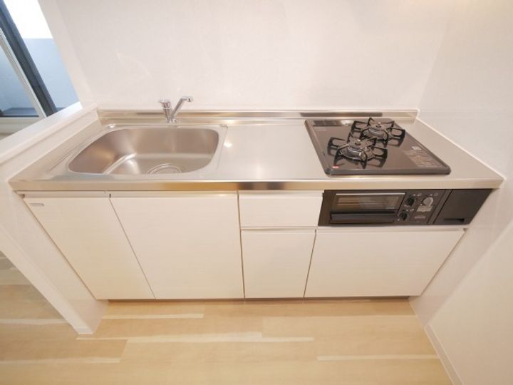 北海道札幌市豊平区月寒西二条9丁目(マンション)の賃貸物件102のキッチン