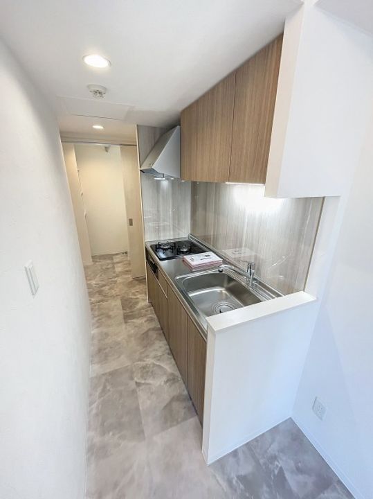 北海道札幌市東区北十七条東1丁目(マンション)の賃貸物件のキッチン