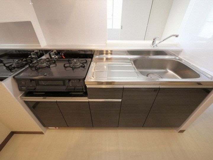 北海道札幌市豊平区平岸一条9丁目(マンション)の賃貸物件301のキッチン