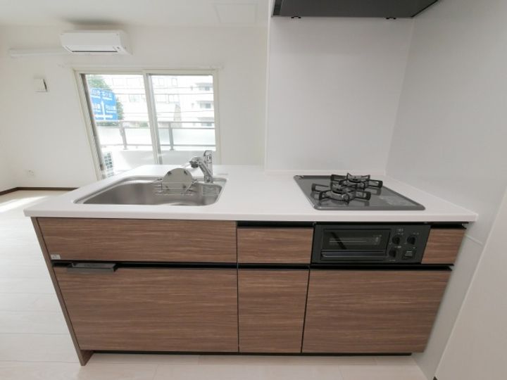 北海道札幌市中央区大通西27丁目(マンション)の賃貸物件のキッチン