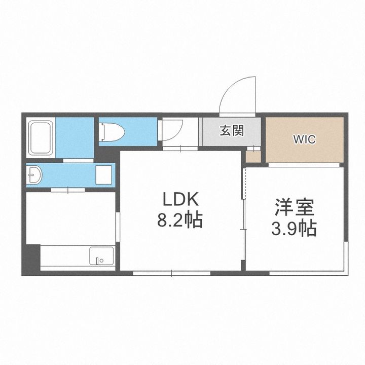 ONOF南平岸の間取り