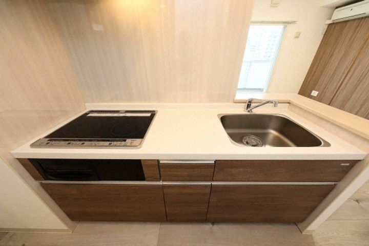 北海道札幌市中央区北一条西22丁目(マンション)の賃貸物件411のキッチン