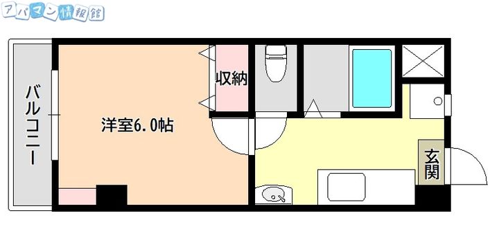 丸岩ビルの間取り