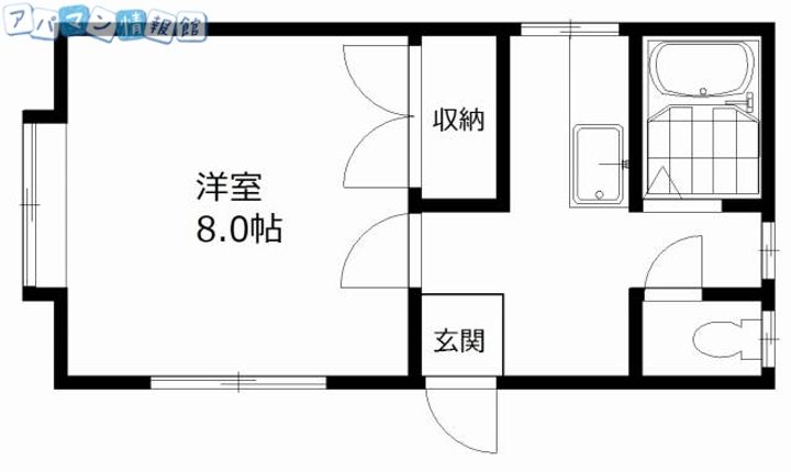 グリーンハイツ102の間取り