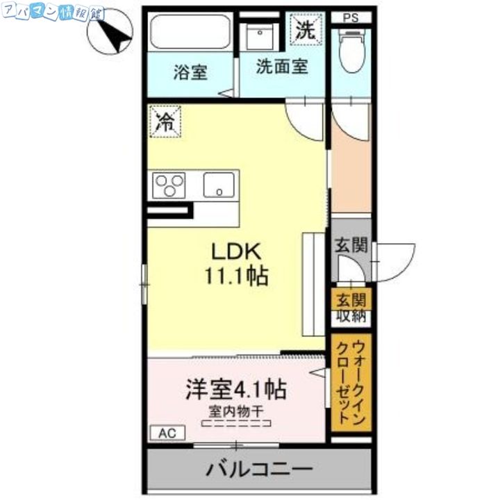 D-ROOM川端町の間取り